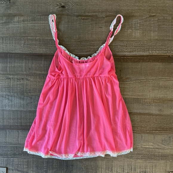 Victoria Secret Chic Pink Lace Chemise Set - Picture 4 of 5